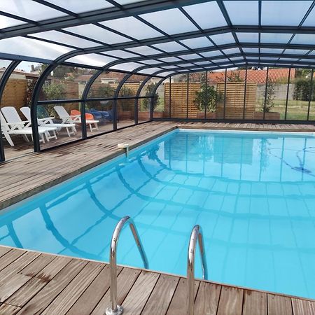 Maison Avec Piscine Privee, Proche Plage Avrille  Bagian luar foto